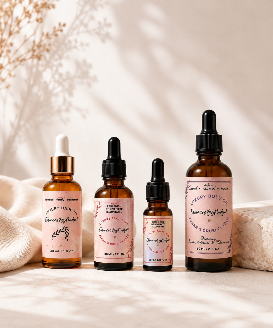 Radiance Beauty Bundle – 4-Piece Luxury Gift Set
